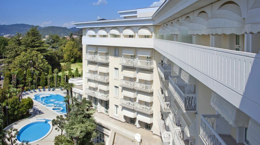 Hotel Due Torri Abano Terme Exteriér fotografie